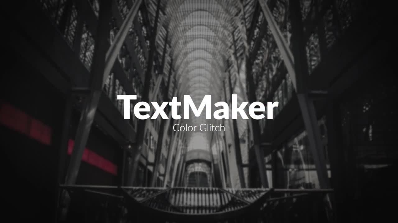 小故障标题动画师素材库推荐Pr模板