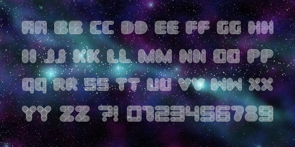 Cosmology Font插图3