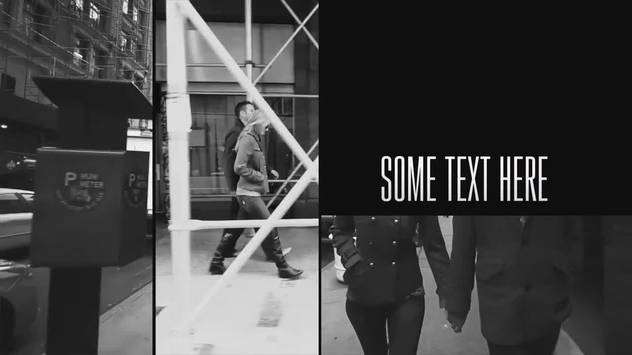 简单干净的动态素材库精选AE模板