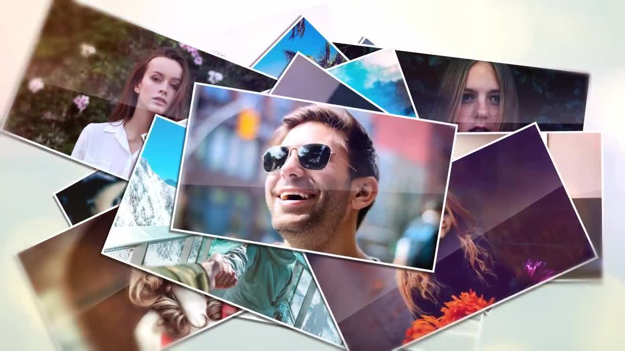 简约优雅的照片显示素材库精选AE模板