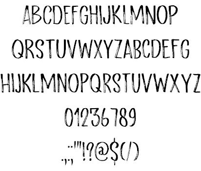 Scratch Up DEMO font插图1 Scratch Up DEMO font插图1