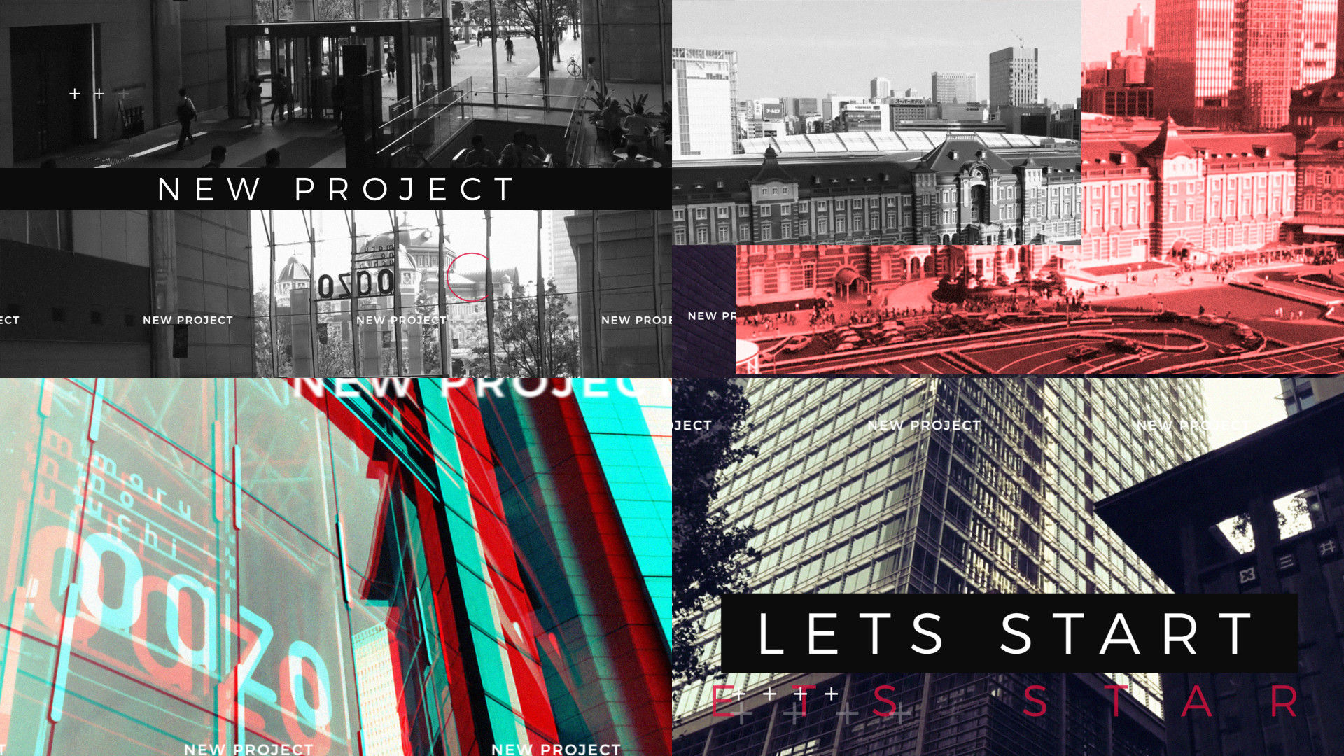 现代设计工业故障促销素材库精选AE模板