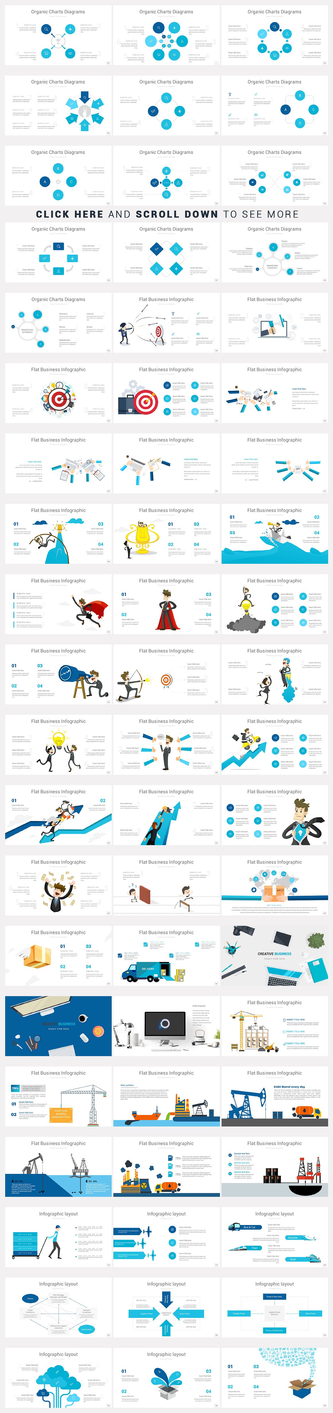 灵活，干净，简单，独特的PowerPoint模板。插图(18)