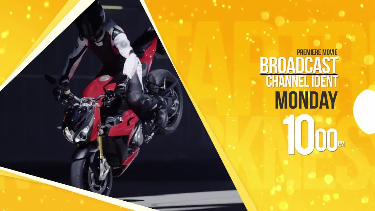 广播频道宣传文本动画素材库精选AE模板