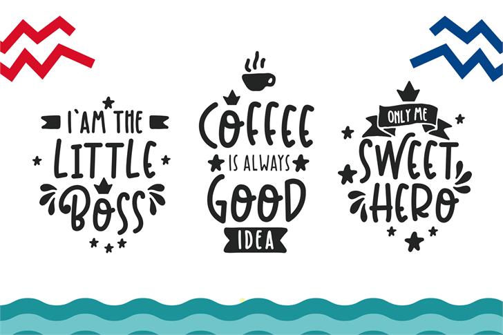 Kinglet Playful font插图6