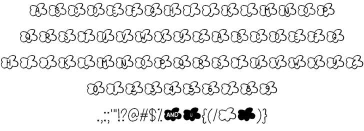 Clouds Smile Too font插图1