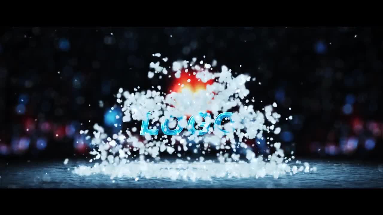 圣诞节标志优雅展示素材库精选AE模板