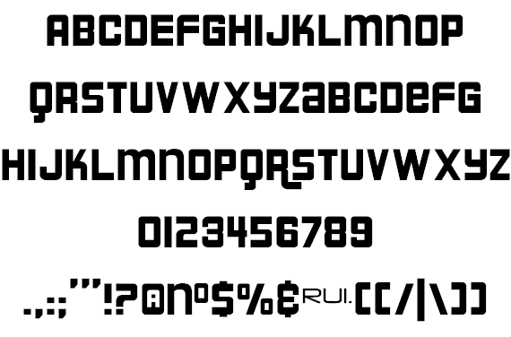 Pinto Lunaire font插图2