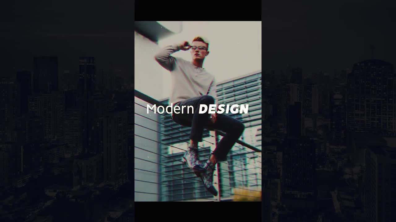 动感节奏时尚照片开场视频素材库推荐PR模板