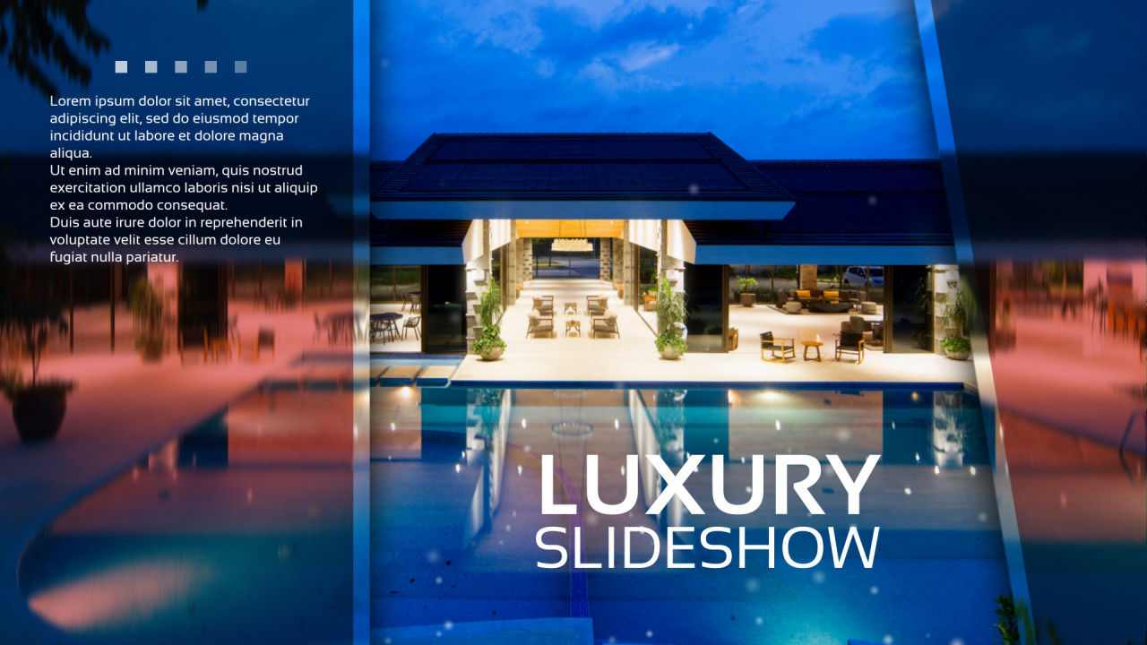 豪华旅游幻灯片照片展示素材库精选AE模板