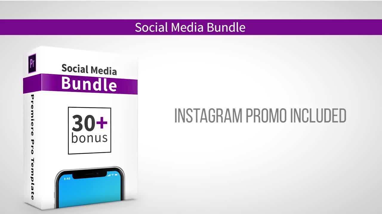 社交媒体动态动画素材库精选AE模板