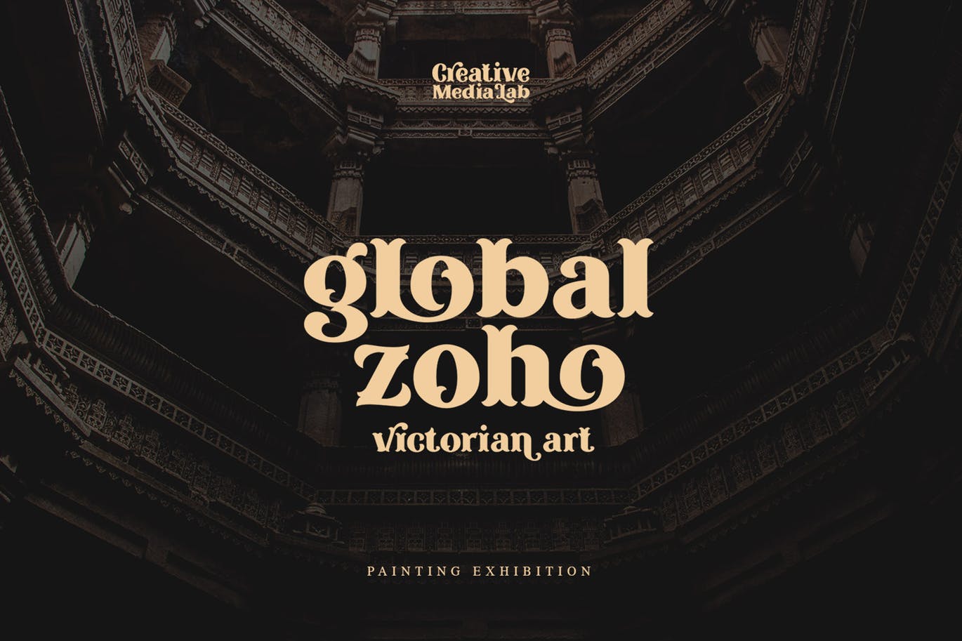 复古风格精美英文衬线装饰字体素材库精选下载 Tropiello Font插图(9)