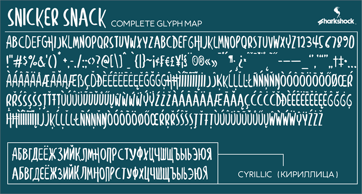 Snicker Snack font插图1