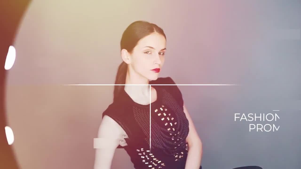 美观且风格化的时尚促销素材库精选pr模板