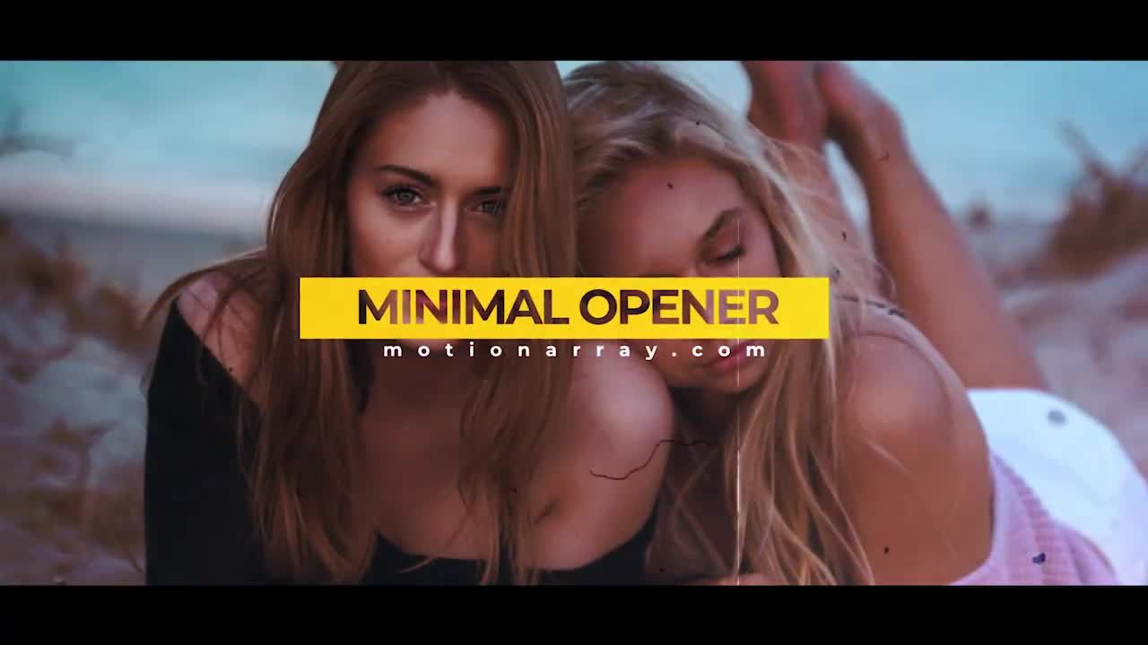 现代时尚动感的照片幻灯片素材库精选AE模板