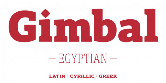 Gimbal Egyptian Font Family素材之家精选英文字体