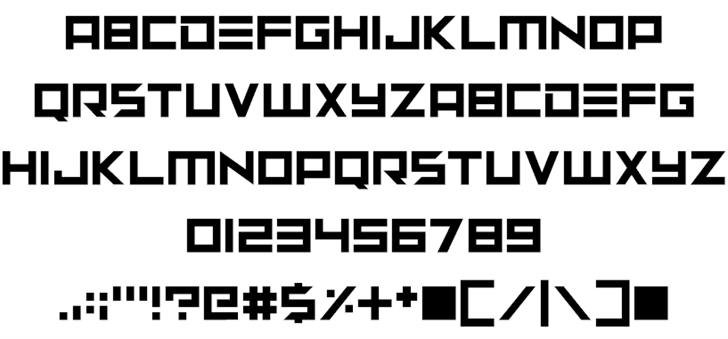 Neptune Lander font插图1