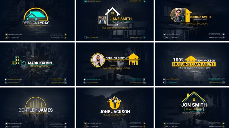 房地产介绍标题素材库精选AE模板