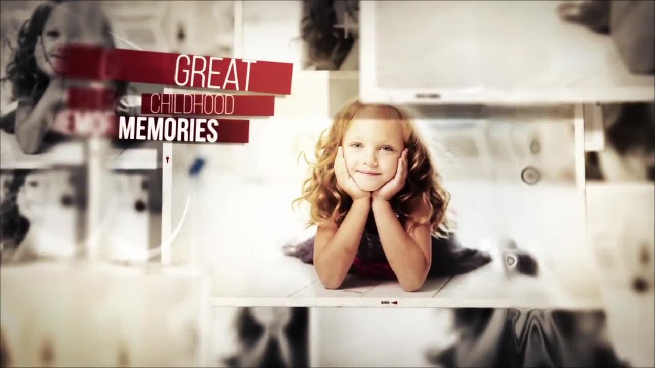 创意视差效果幻灯片素材库精选AE模板