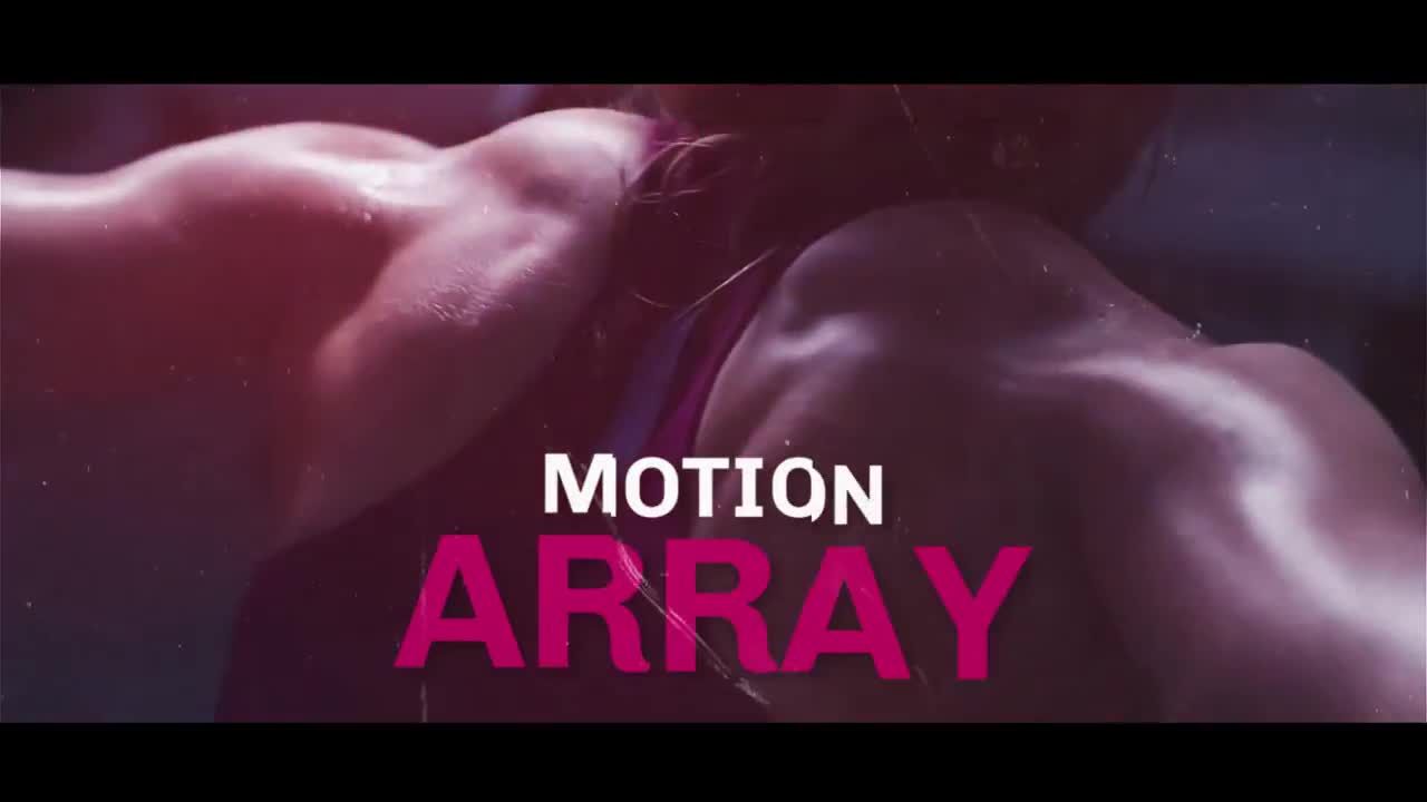 体育锻炼开场白PR视频模板