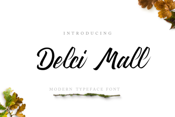 Delcimall Font素材之家精选英文字体