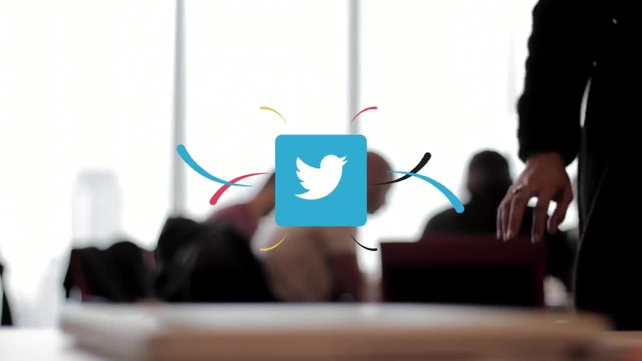 电话样式徽标素材库精选AE模板