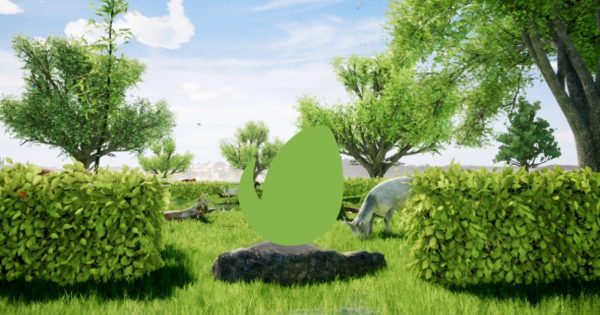 绿色大自然动物世界logo演示素材库精选AE模板 Happy Natural Eid