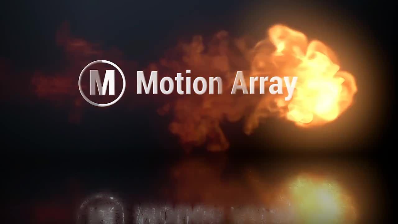 超震撼的火焰图标Logo 素材库推荐Pr模板