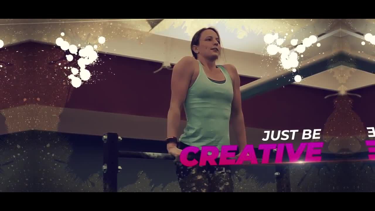 具有侵略性动画效果的冻结帧片头转场动画素材库精选AE模板