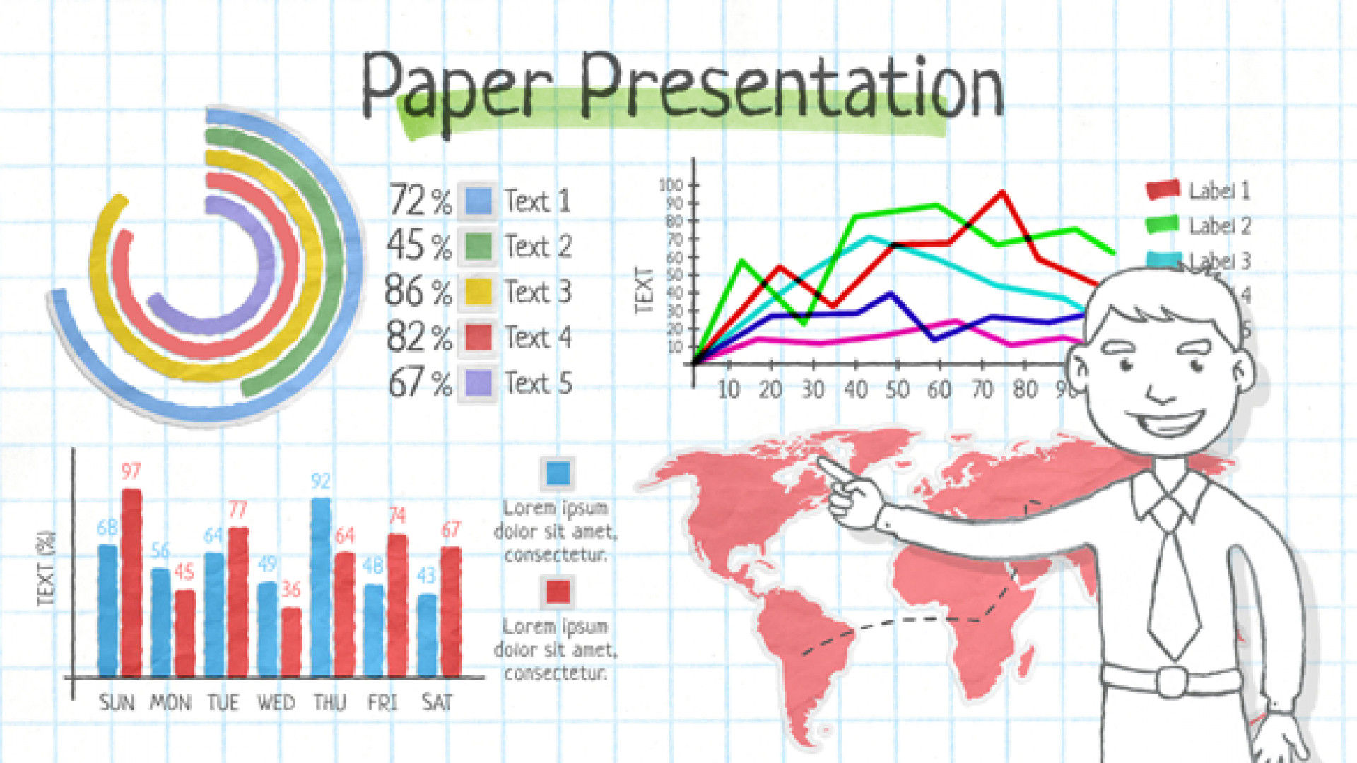 动态动画视频元素包素材库精选AE模板