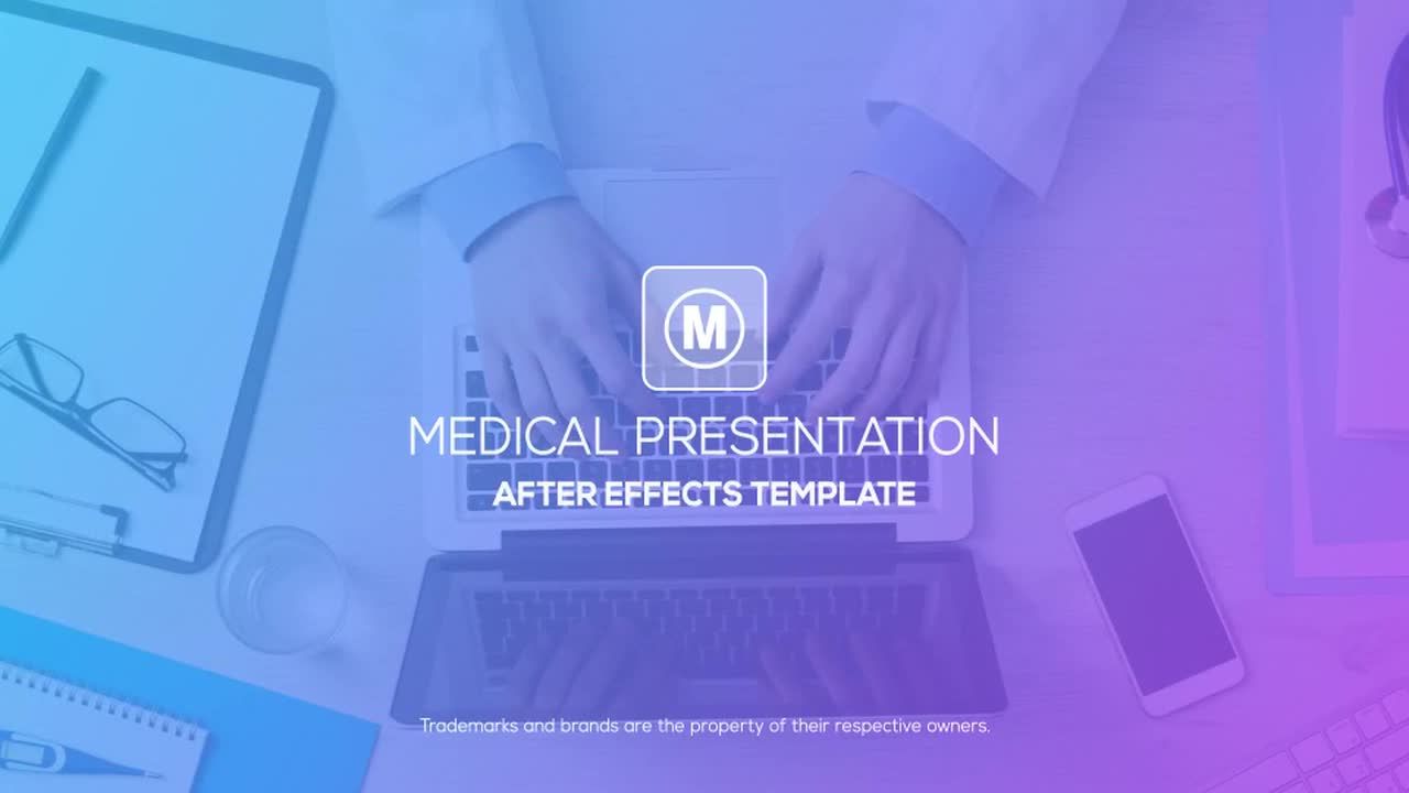 诊所介绍活动和在线营销视频素材库精选AE模板