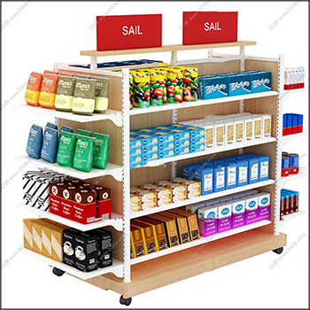 超市摆放零食的货架素材之家精选3D模型