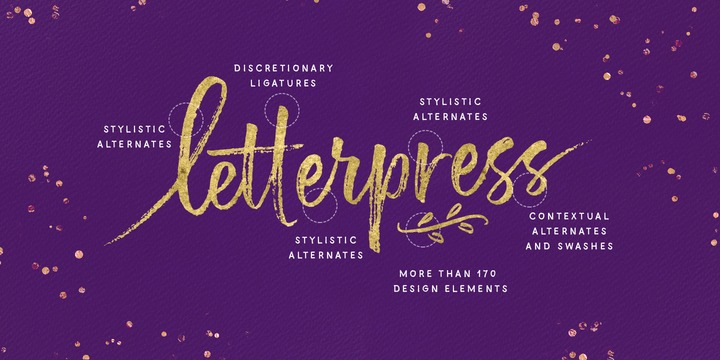 Above the Sky Font Family插图1