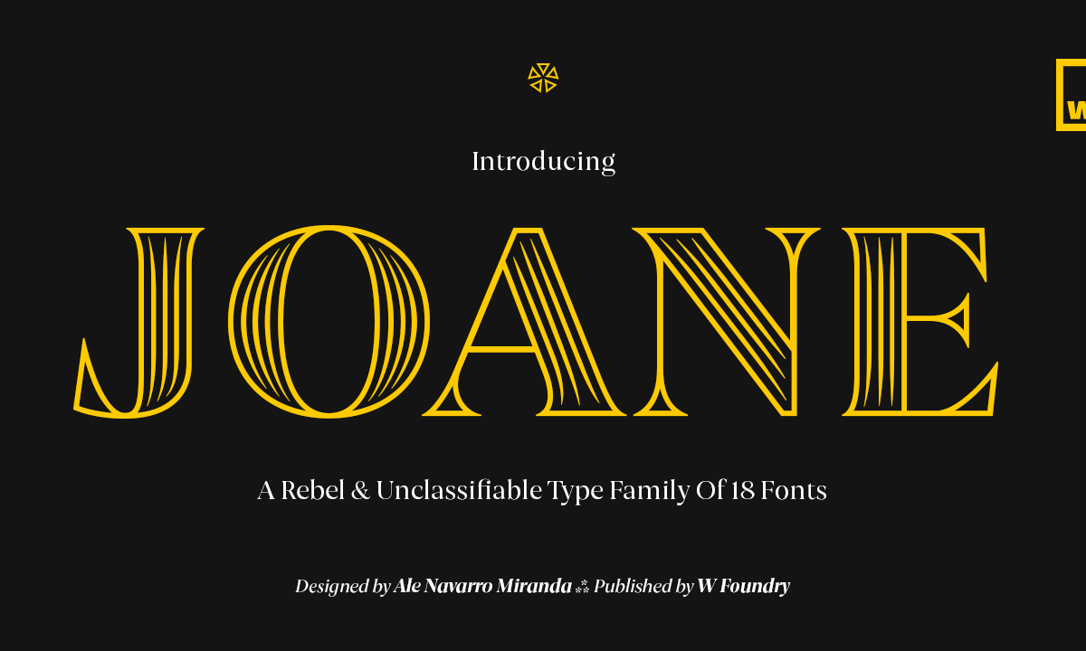 Joane Font Family素材之家精选英文字体