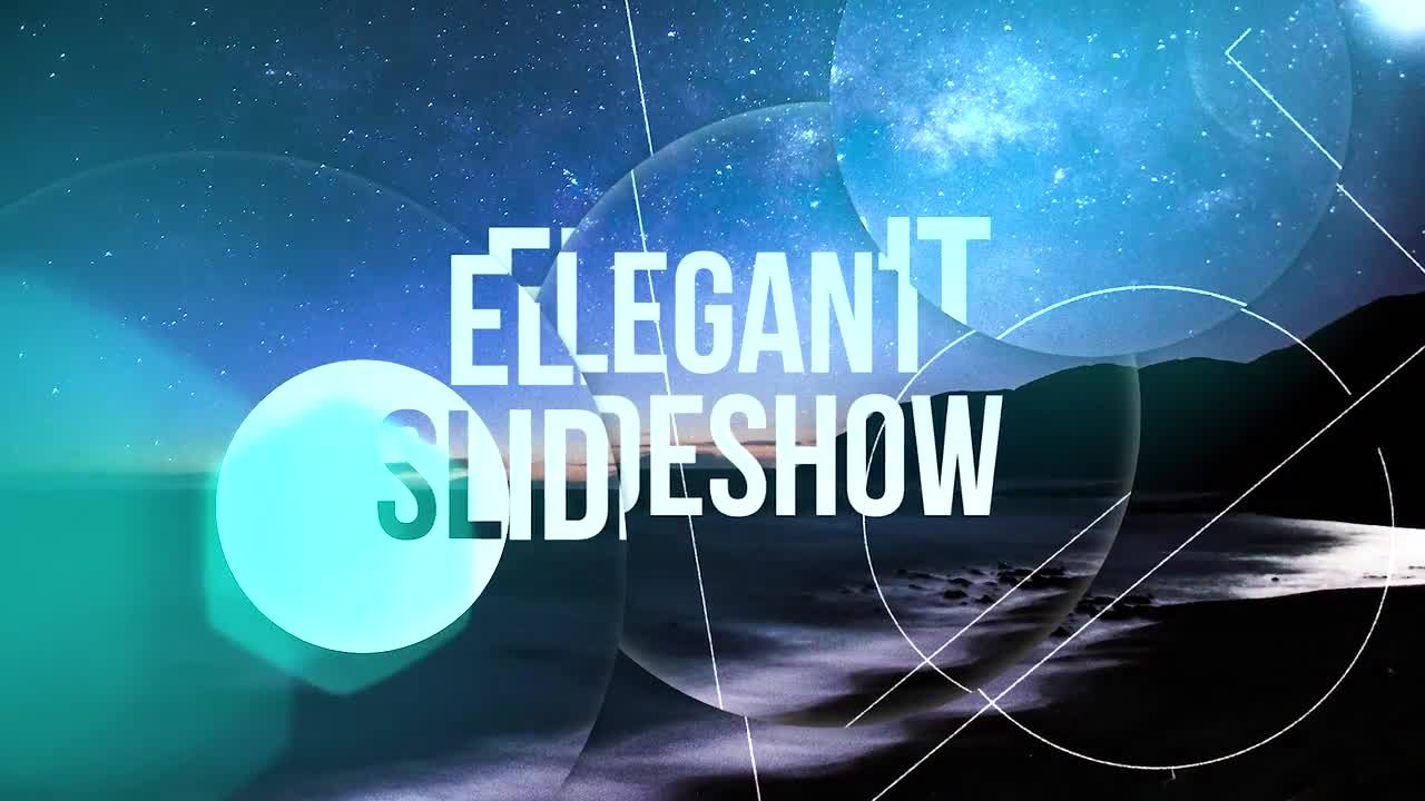 光线泄漏效果优雅幻灯片素材库精选PR模板