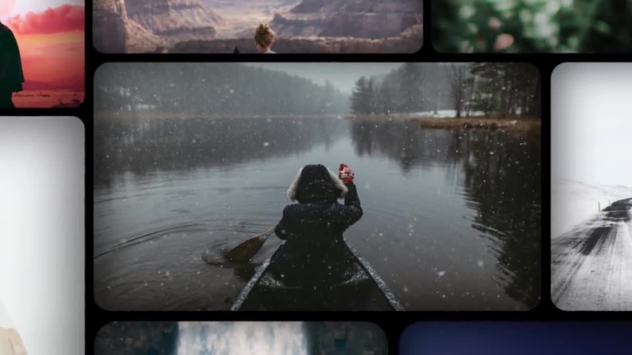 流畅的图文幻灯片开场素材库推荐PR模板