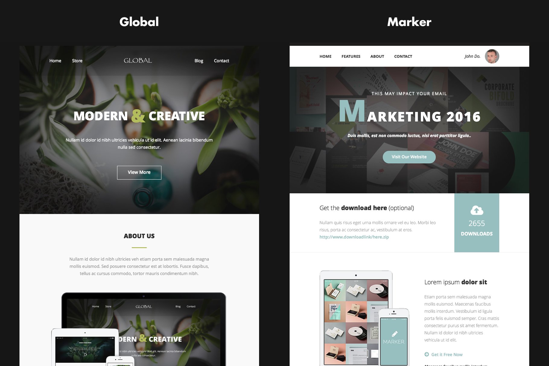 14款邮件促销EDM模板 Combo#3 – B2+B3 – 14 Email Templates插图(5)