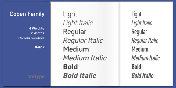 Coben Font Family插图1