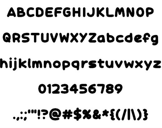 Tintenfische font插图1