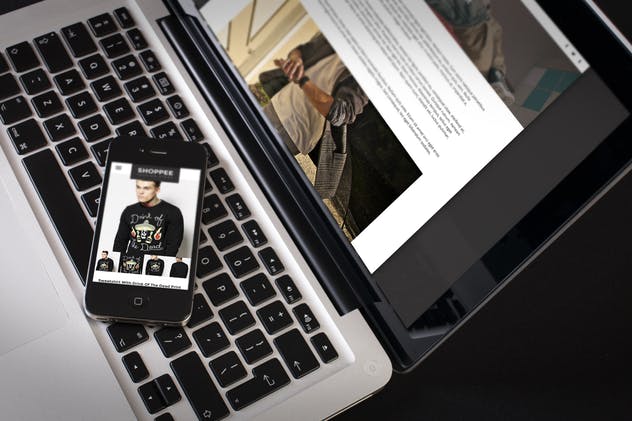 时尚电子商务网站Adobe Muse模板素材库精选 Shoppee – Stylish eCommerce Muse Template插图(5)