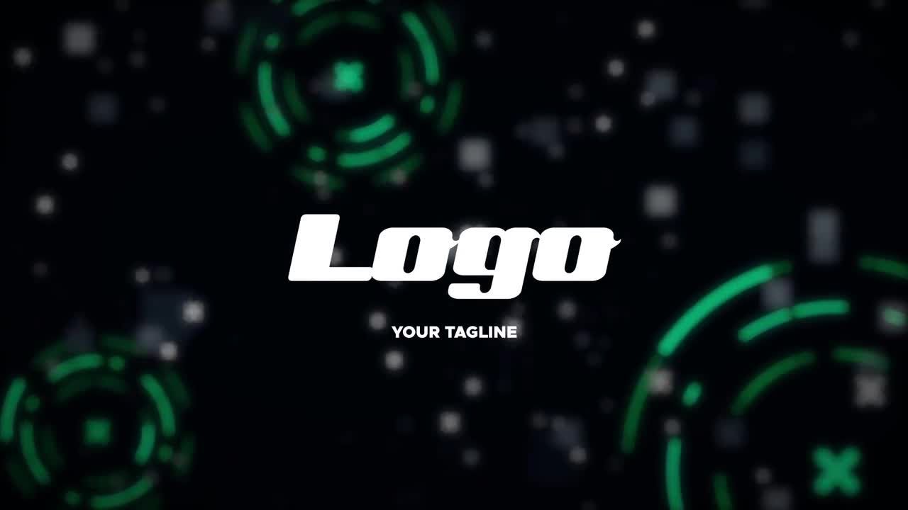 动态动画网络徽标素材库精选AE模板