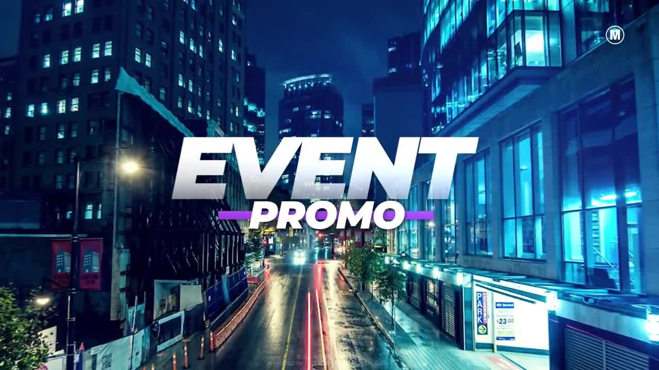 事件促销超现代幻灯片素材库精选AE模板