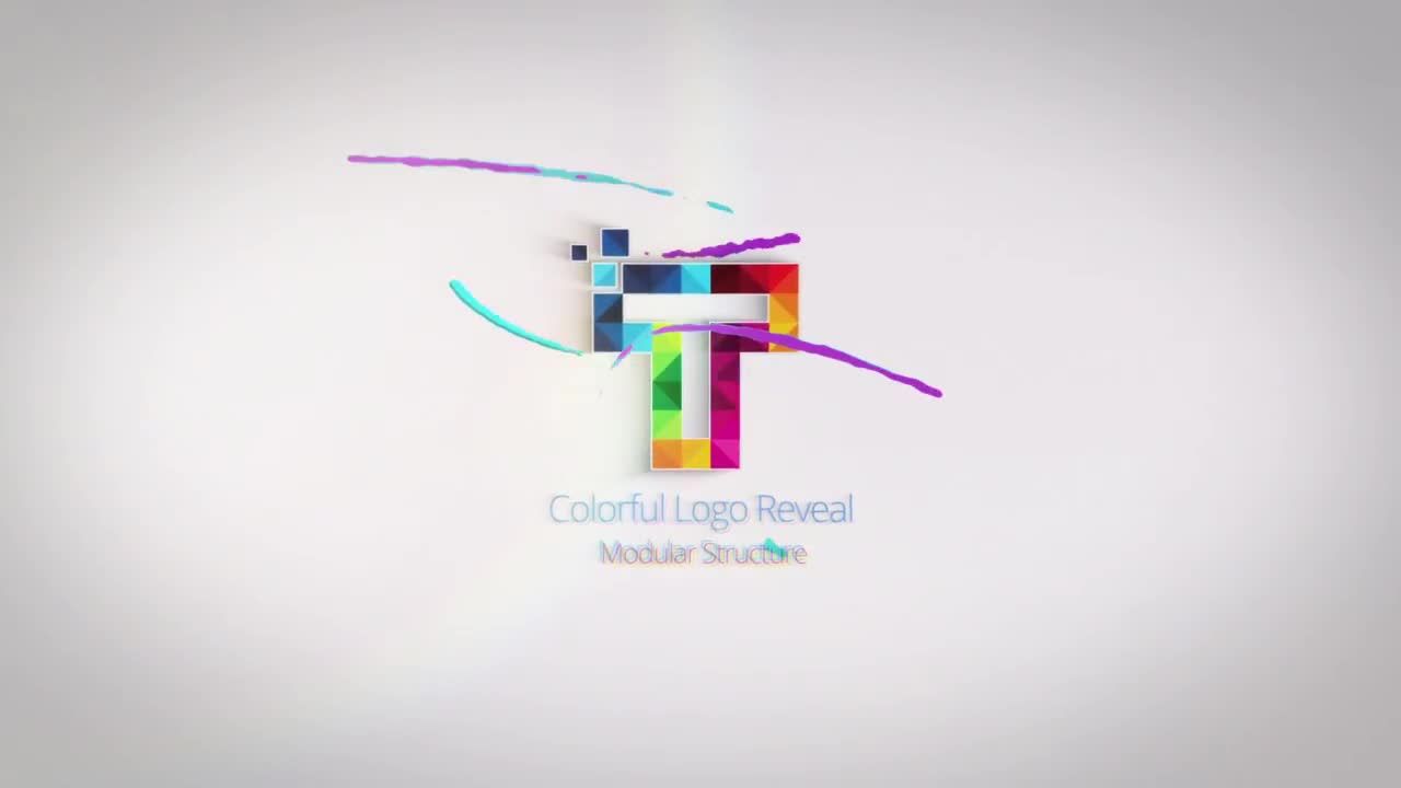 卡通线条徽标素材库精选AE模板