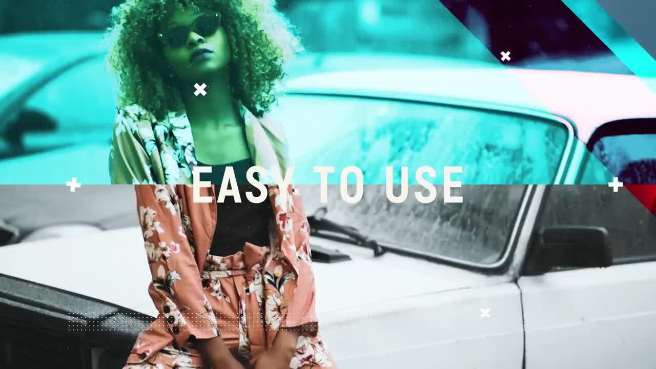 新潮过渡效果的现代开启者素材库精选AE模板