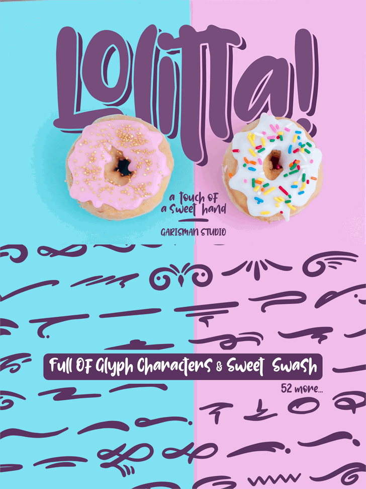 Lolitta font插图