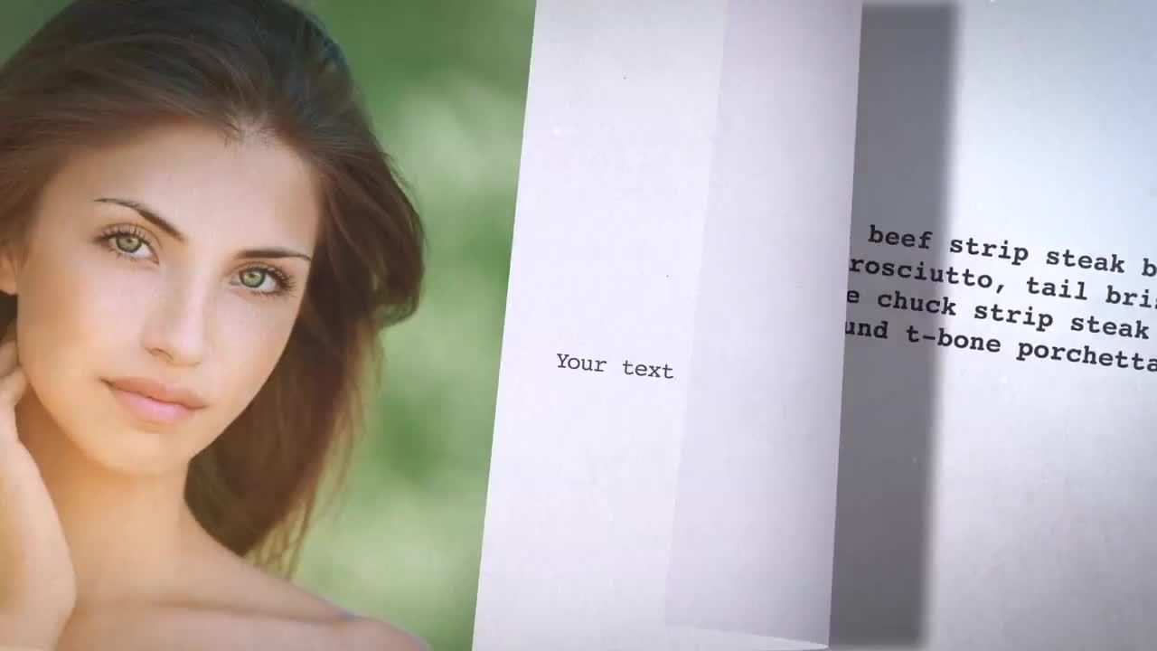 快速而有趣的页面翻转素材库精选AE模板