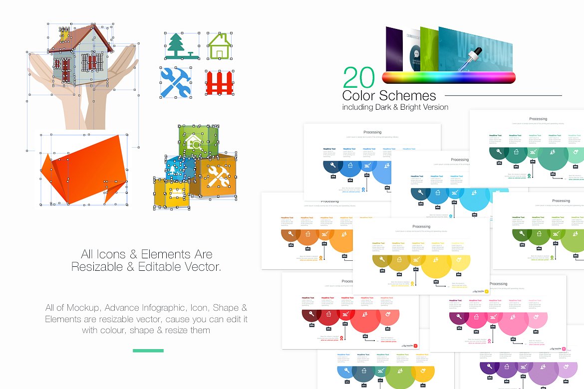 房地产/建设主题演讲PPT模版插图(2)