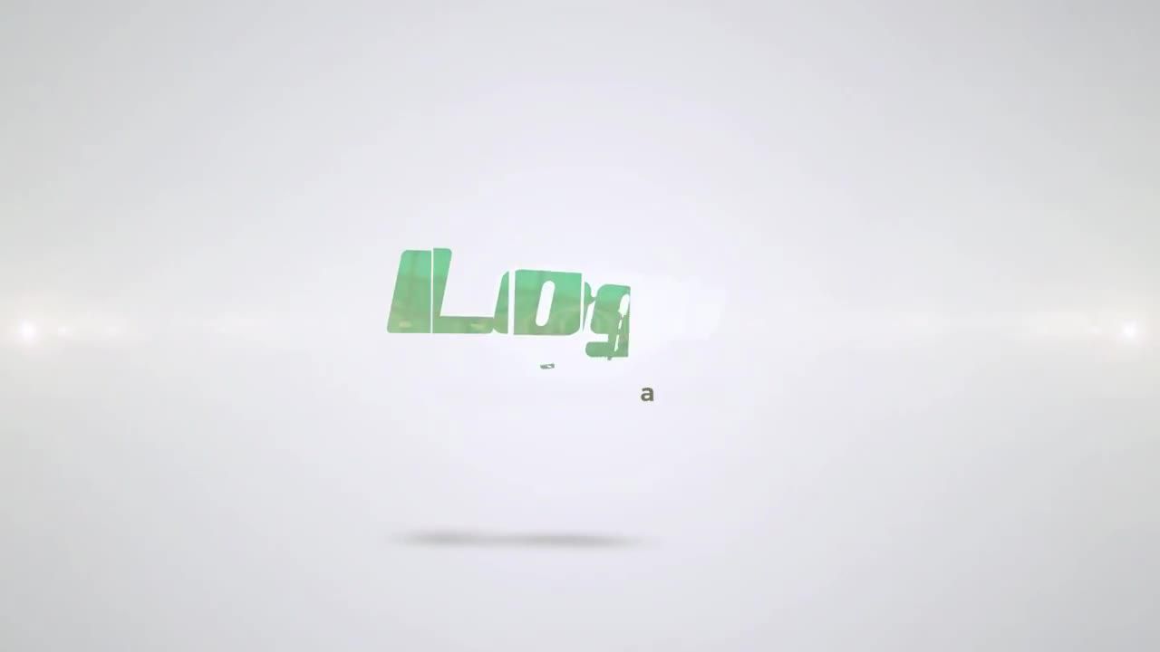 混乱旋转效果logo动画展示素材库精选AE模板