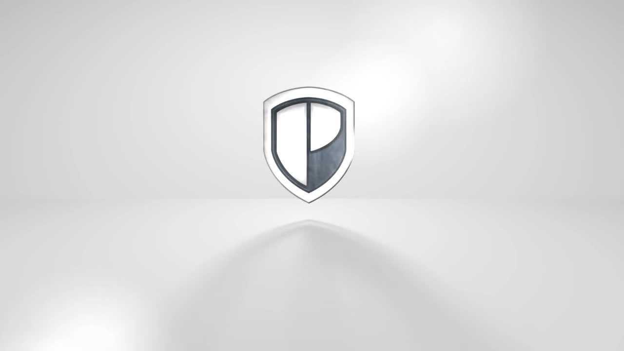 干净而现代的动态动画徽标介绍素材库精选AE模板