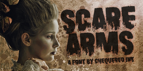 Scare Arms font插图 Scare Arms font插图
